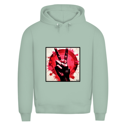 Herren Premium Bio Hoodie Piece of Peace