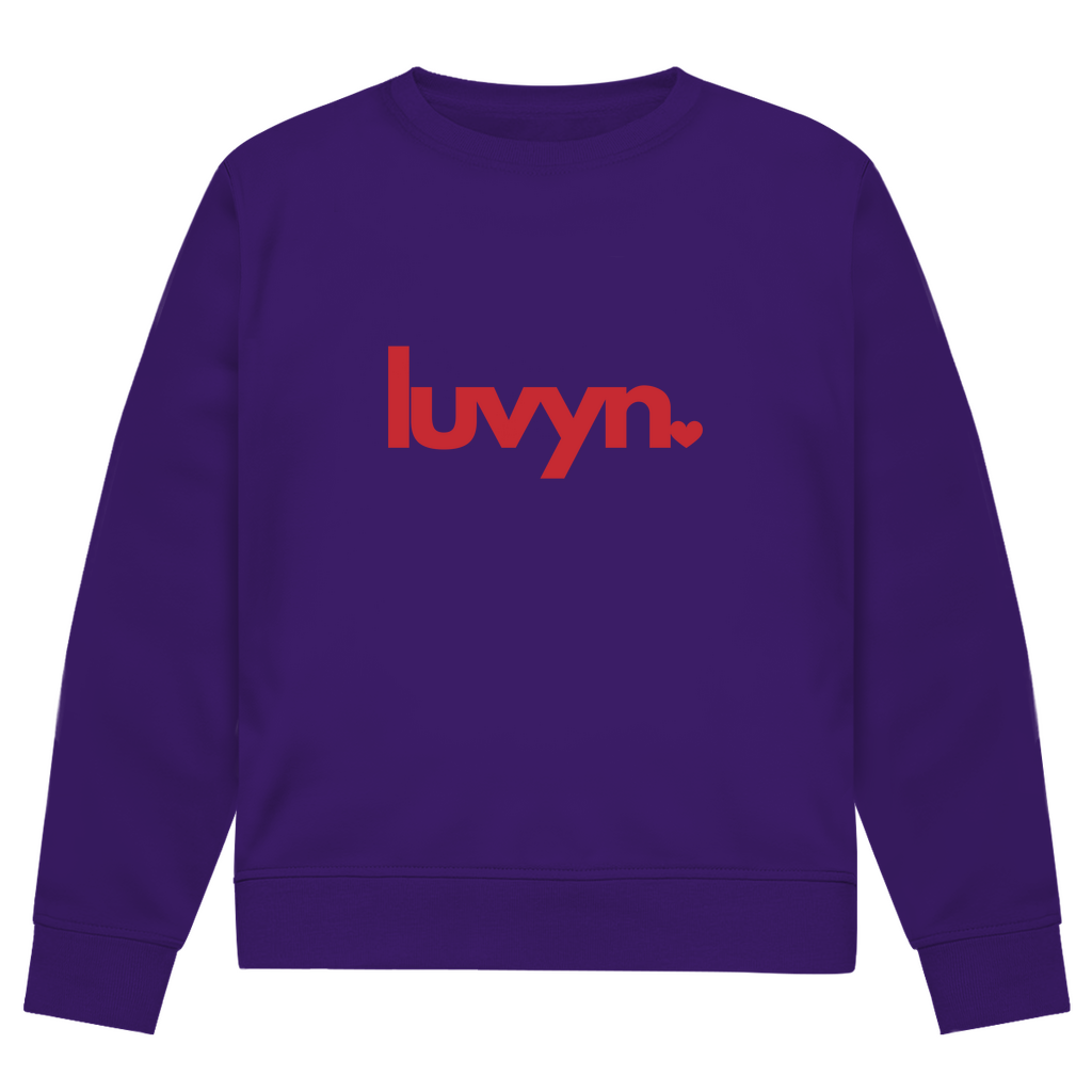 Herren Premium Bio Sweatshirt LUVYN RED