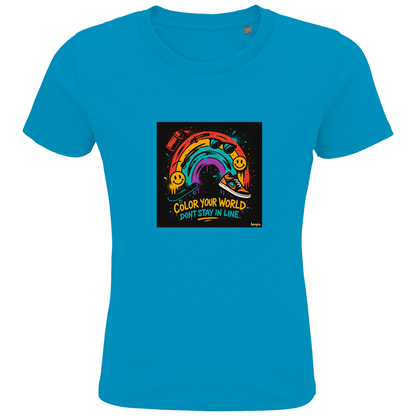 Kids Premium Bio T-Shirt Color Your World