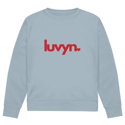 Herren Premium Bio Sweatshirt LUVYN RED