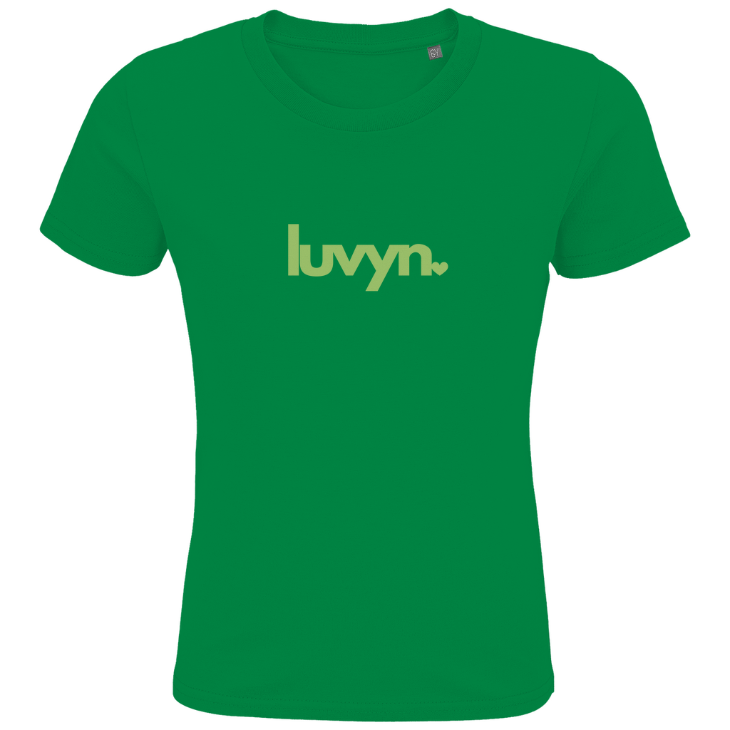 Kids Premium Bio T-Shirt LUVYN LIME