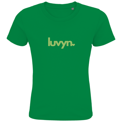 Kids Premium Bio T-Shirt LUVYN LIME