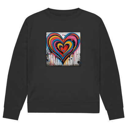 Herren Premium Bio Sweatshirt Heartcore