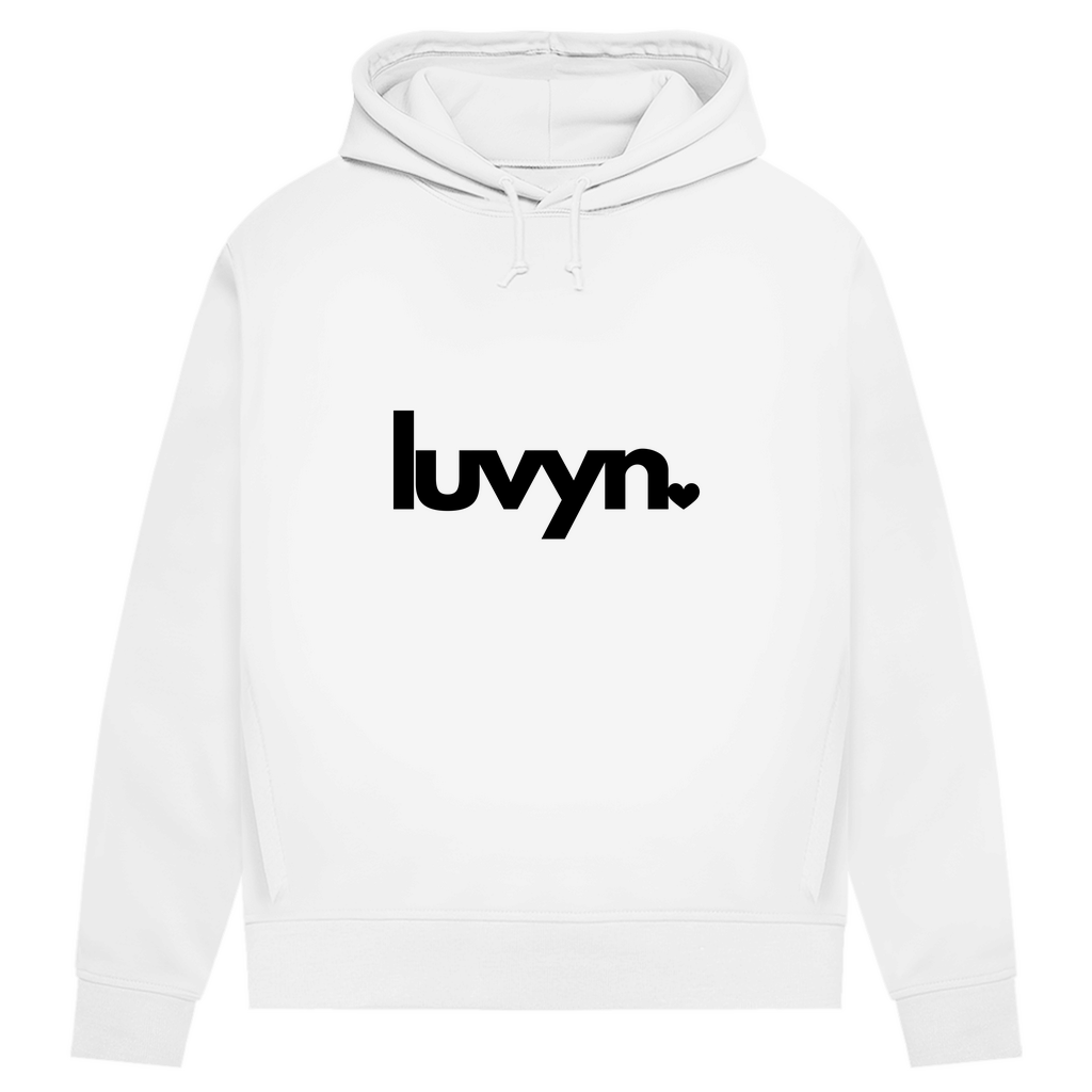 Damen Premium Bio Hoodie LUVYN BLACK