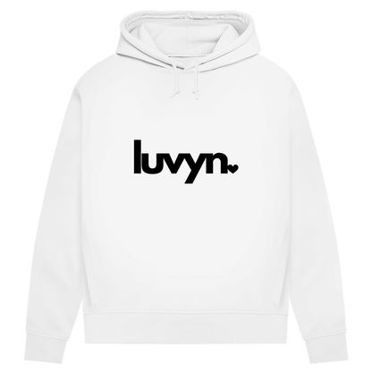 Damen Premium Bio Hoodie LUVYN BLACK