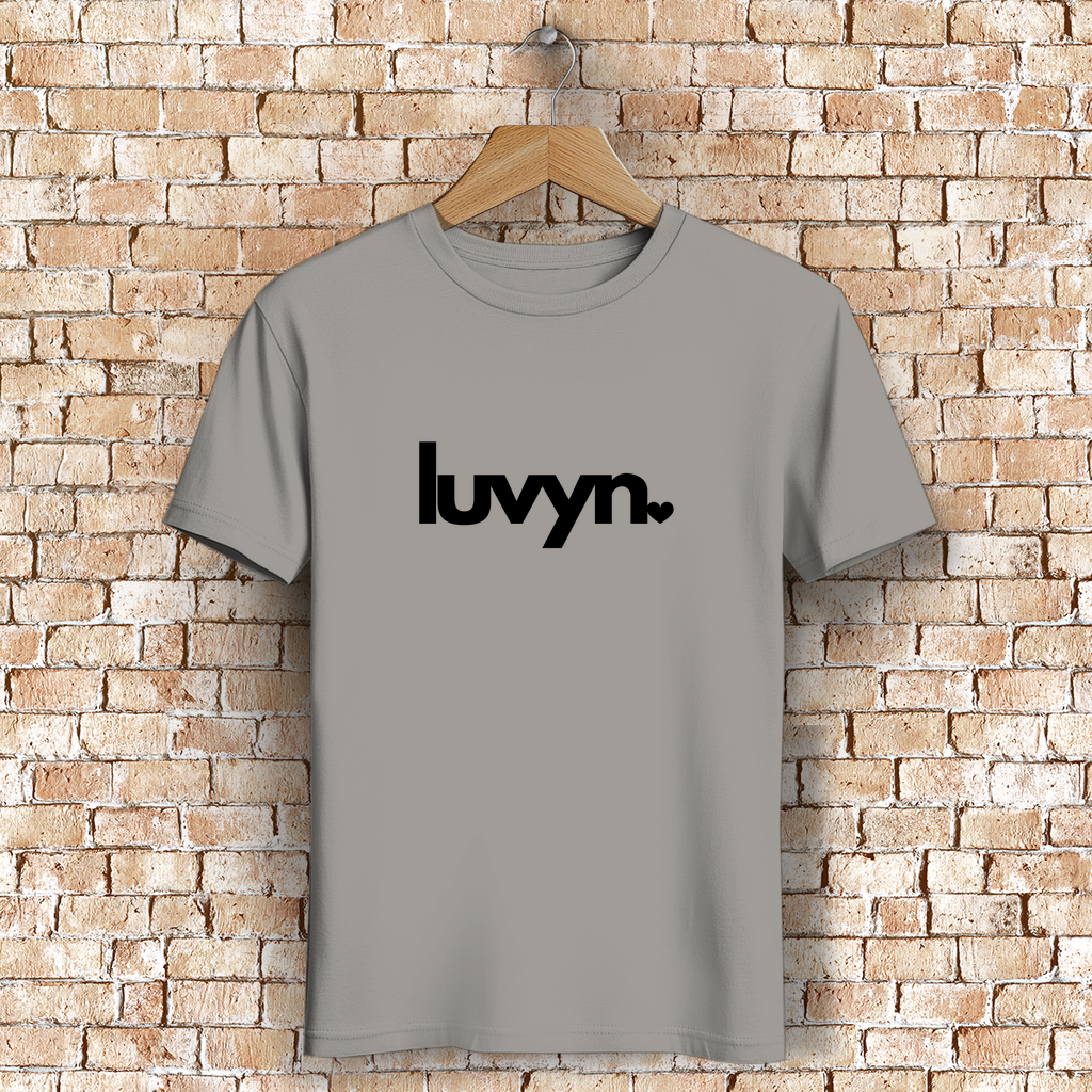 Herren Premium Bio T-Shirt LUVYN BLACK