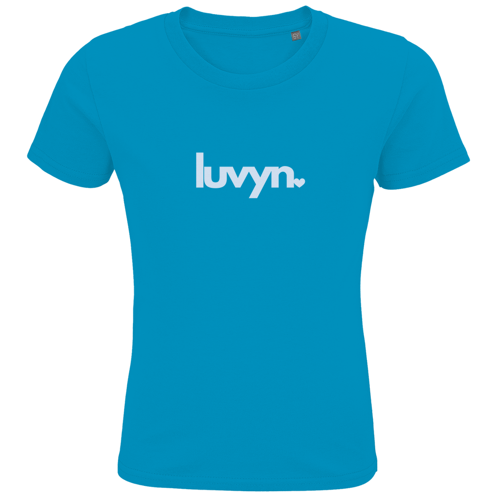 Kids Premium Bio T-Shirt LUVYN BLUE