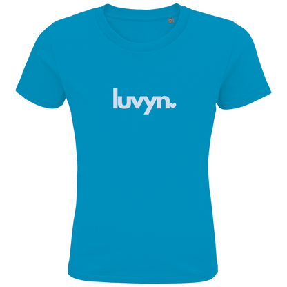 Kids Premium Bio T-Shirt LUVYN BLUE