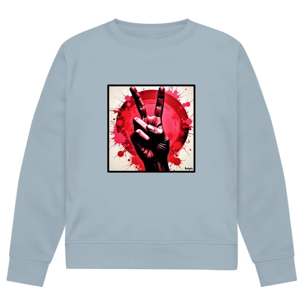 Herren Premium Bio Sweatshirt Piece of Peace