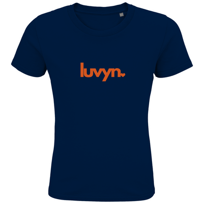 Kids Premium Bio T-Shirt LUVYN ORANGE