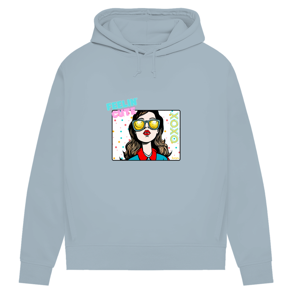 Damen Premium Bio Hoodie Feelin´Cute