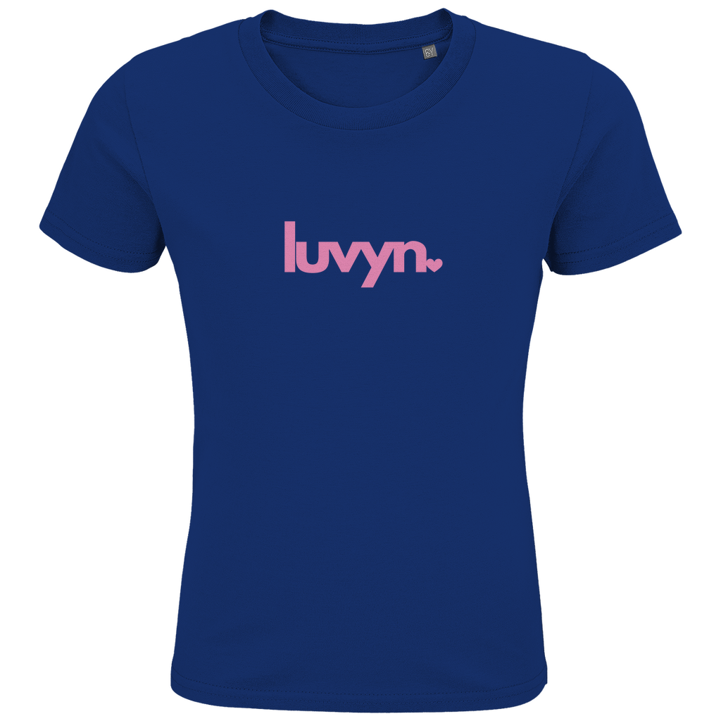 Kids Premium Bio T-Shirt LUVYN PINK