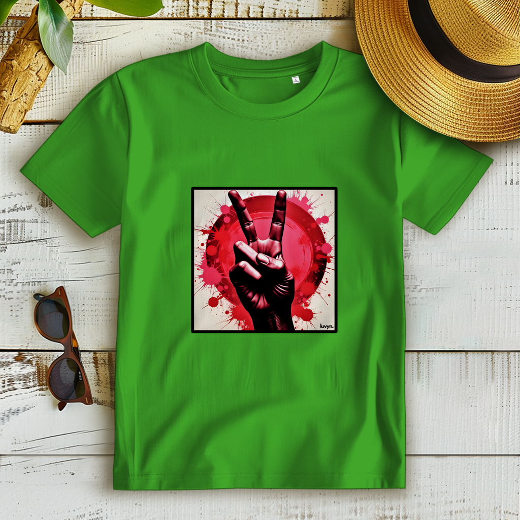 Damen Premium Bio T-Shirt Piece of Peace