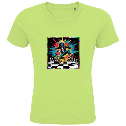 Kids Premium Bio T-Shirt Chess Splash