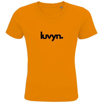 Kids Premium Bio T-Shirt LUVYN BLACK