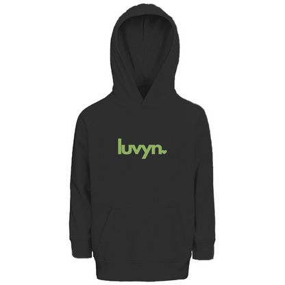 Kinder Premium Bio Hoodie LUVYN LIME