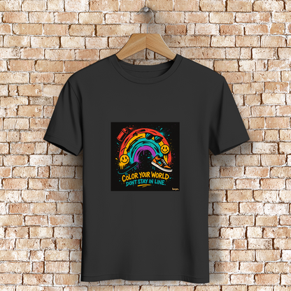 Herren Premium Bio T-Shirt Color Your World