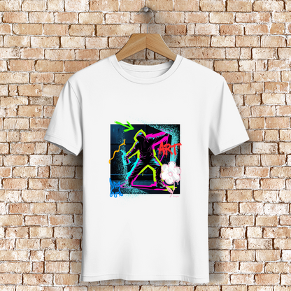 Herren Premium Bio T-Shirt Graffiti Guy