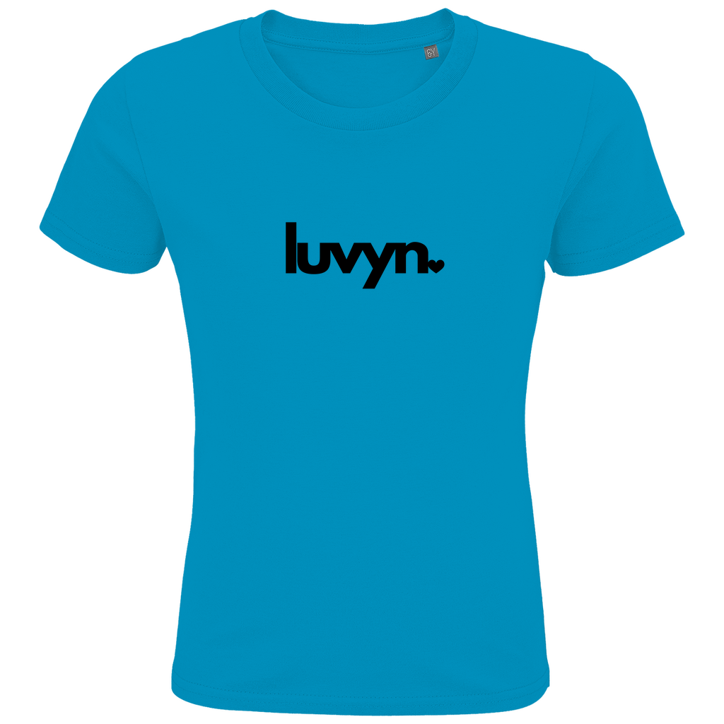 Kids Premium Bio T-Shirt LUVYN BLACK