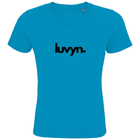 Kids Premium Bio T-Shirt LUVYN BLACK