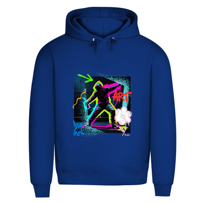 Herren Premium Bio Hoodie Graffiti Guy