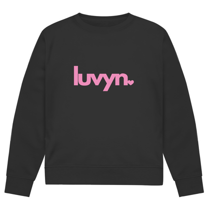 Herren Premium Bio Sweatshirt LUVYN PINK