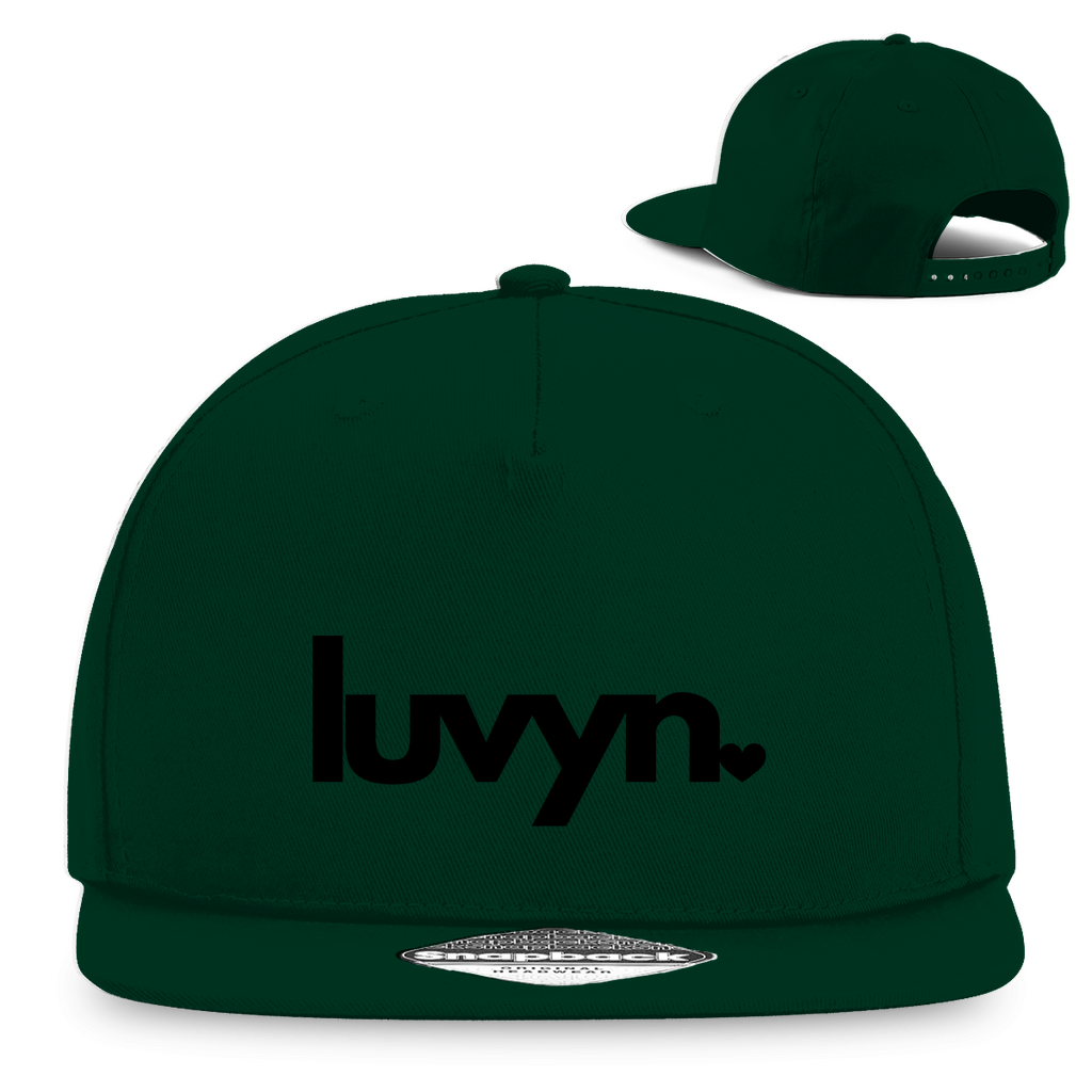 Snapback Rapper Cap LUVYN BLACK