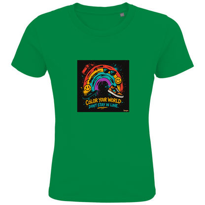 Kids Premium Bio T-Shirt Color Your World
