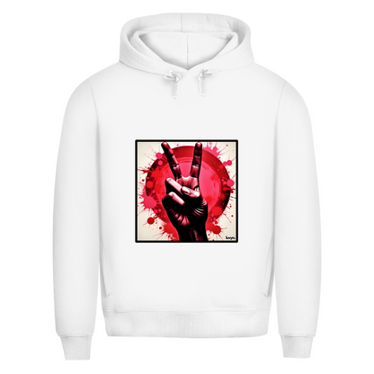 Herren Premium Bio Hoodie Piece of Peace