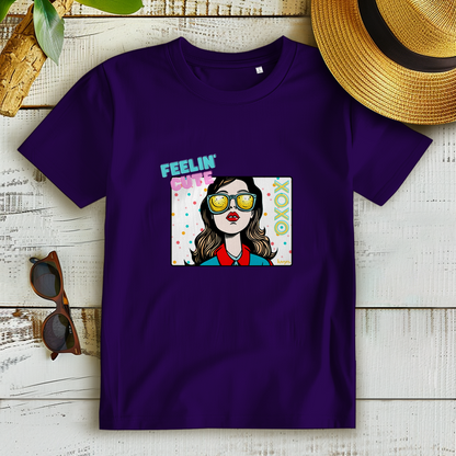 Damen Premium Bio T-Shirt Feelin´Cute