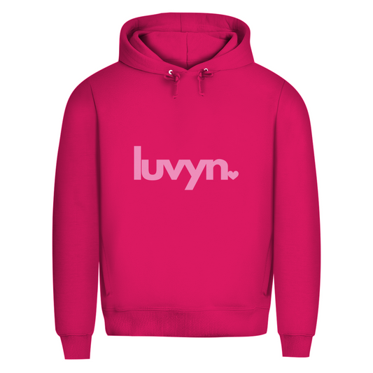 Herren Premium Bio Hoodie LUVYN PINK