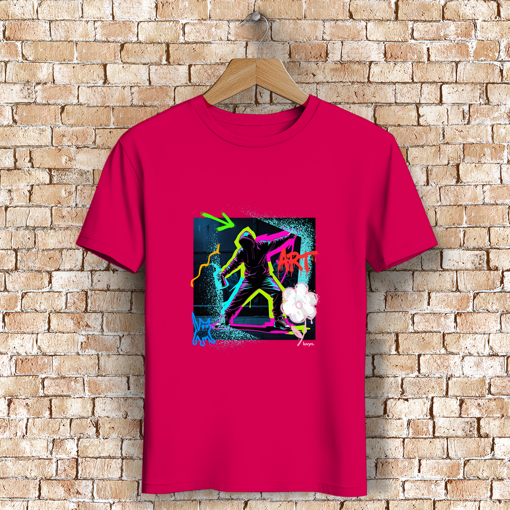 Herren Premium Bio T-Shirt Graffiti Guy