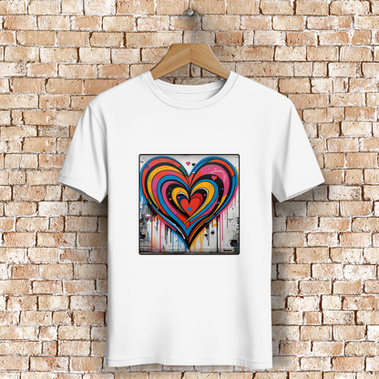 Herren Premium Bio T-Shirt Heartcore