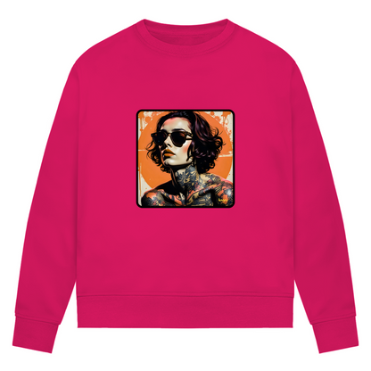 Damen Premium Bio Sweatshirt Inkfluence