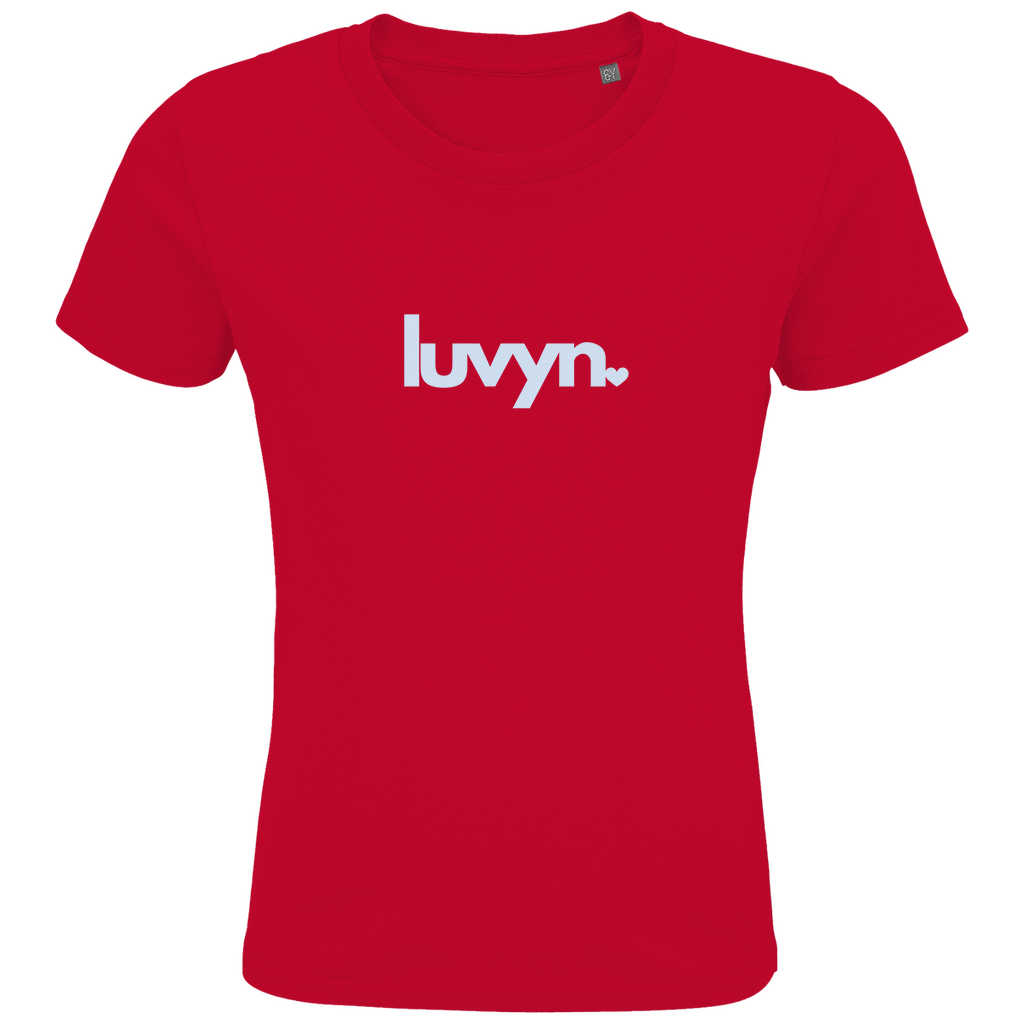 Kids Premium Bio T-Shirt LUVYN BLUE