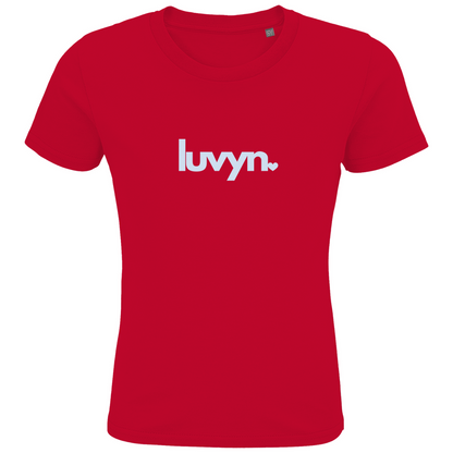 Kids Premium Bio T-Shirt LUVYN BLUE