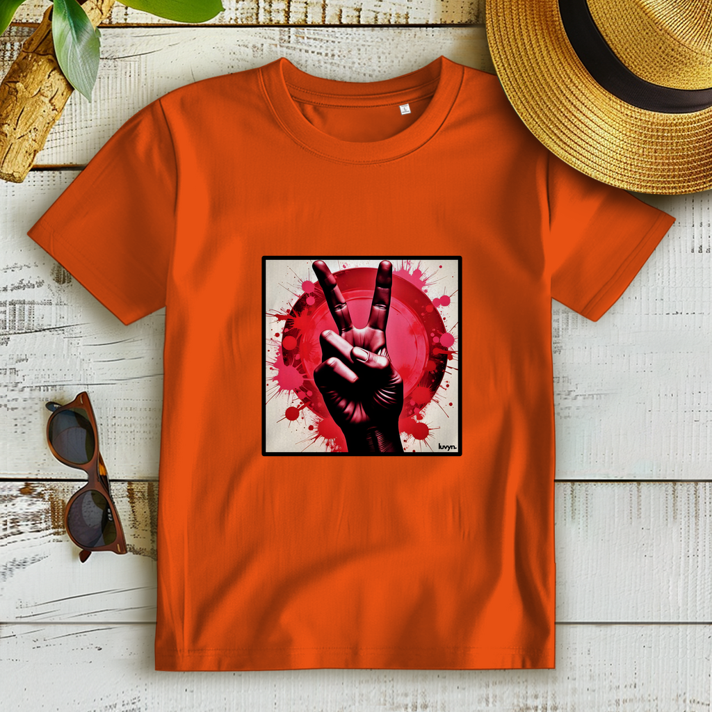 Damen Premium Bio T-Shirt Piece of Peace