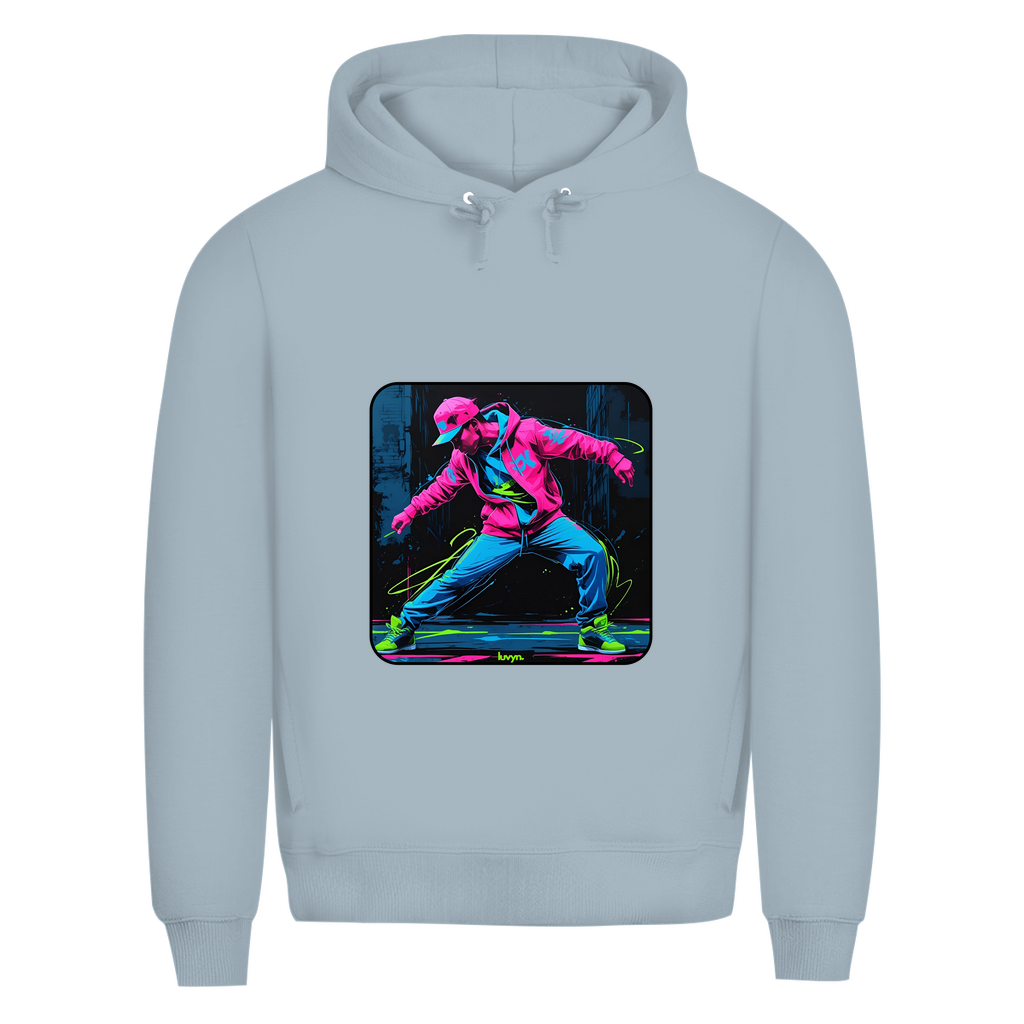Herren Premium Bio Hoodie Neon Vibe´s