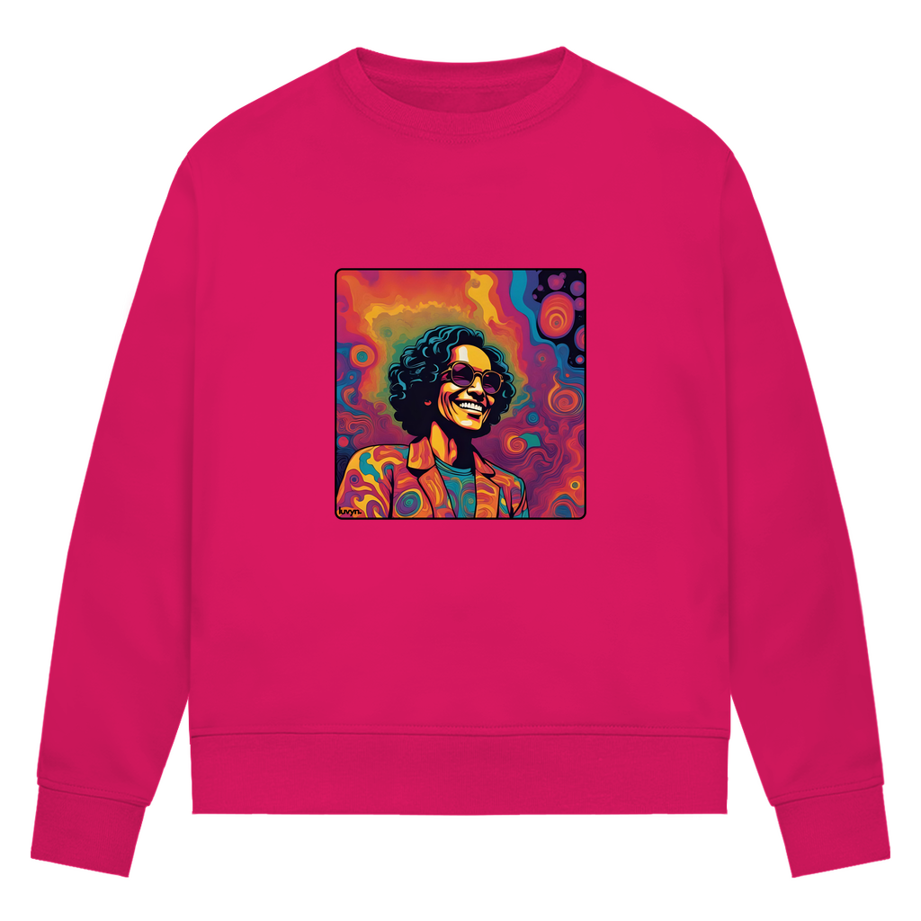 Damen Premium Bio Sweatshirt Happy Color´s