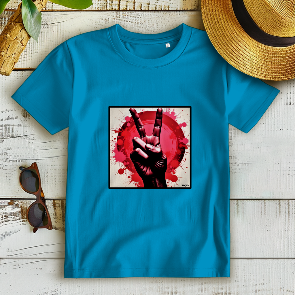 Damen Premium Bio T-Shirt Piece of Peace