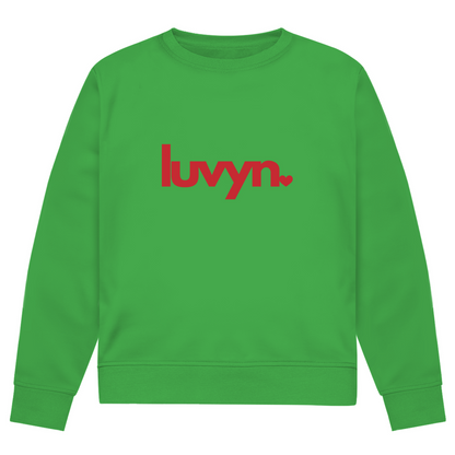 Herren Premium Bio Sweatshirt LUVYN RED