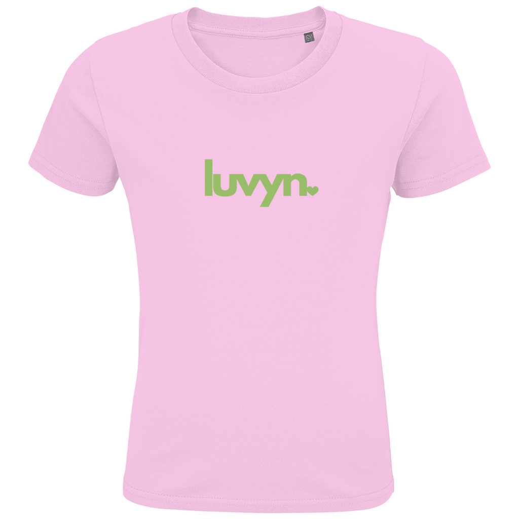 Kids Premium Bio T-Shirt LUVYN LIME