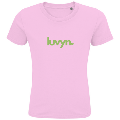 Kids Premium Bio T-Shirt LUVYN LIME