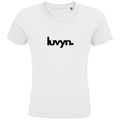 Kids Premium Bio T-Shirt LUVYN BLACK