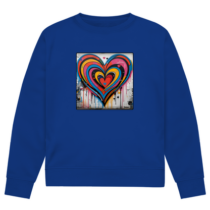 Herren Premium Bio Sweatshirt Heartcore