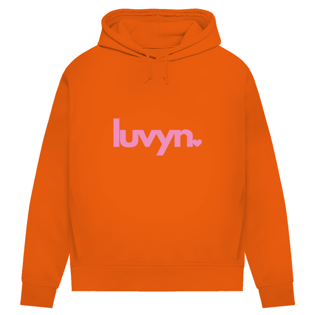 Damen Premium Bio Hoodie LUVYN PINK