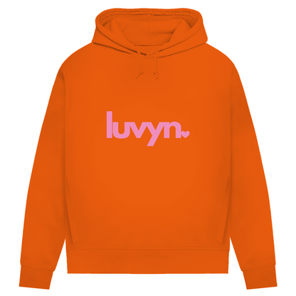Damen Premium Bio Hoodie LUVYN PINK