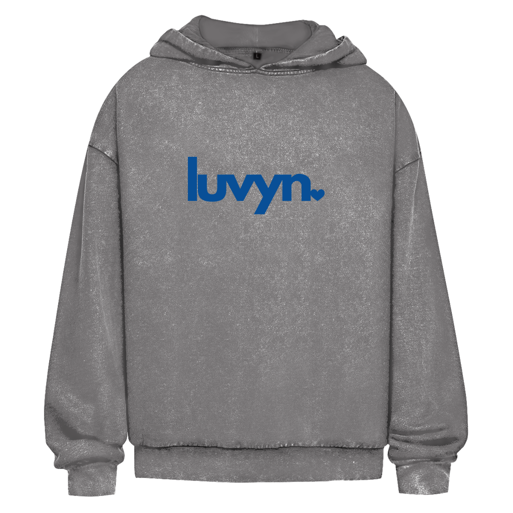 Oversize Washed Hoodie LUVYN ROYAL