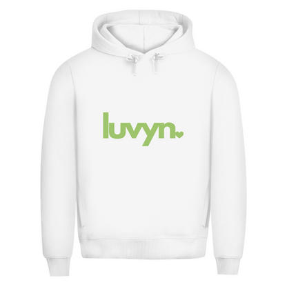 Herren Premium Bio Hoodie LUVYN LIME