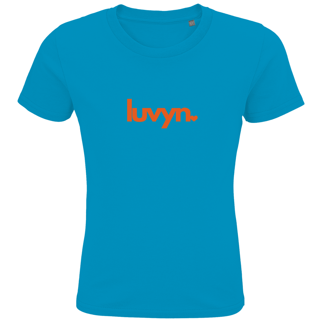 Kids Premium Bio T-Shirt LUVYN ORANGE